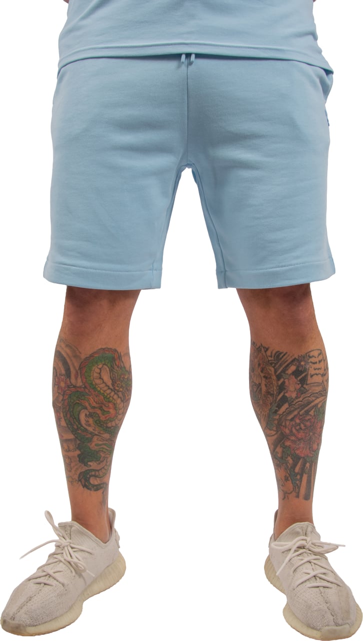 Lyle & Scott Superfine Sweatshort Blauw