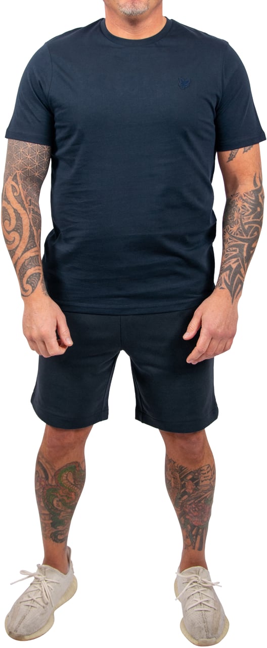 Lyle & Scott Lyle & Scott Superfine Sweatshort Blauw