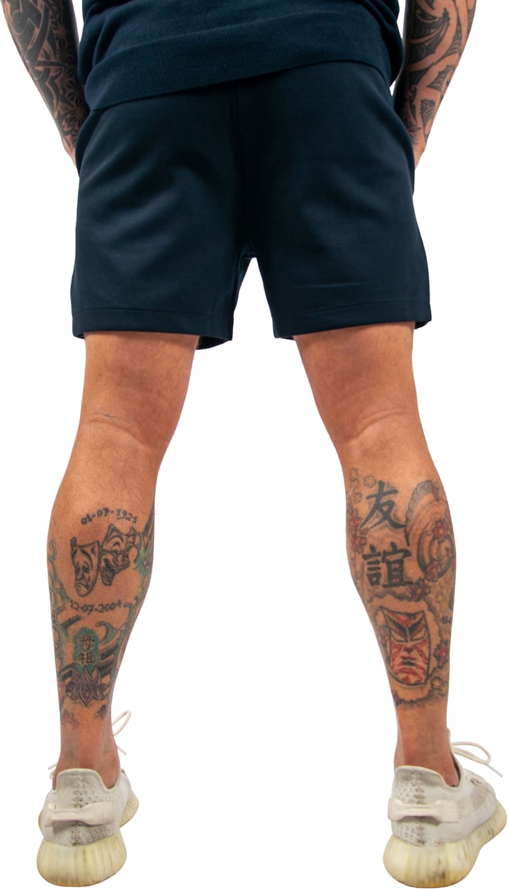 Lyle & Scott Lyle & Scott Pique Track Short Blauw