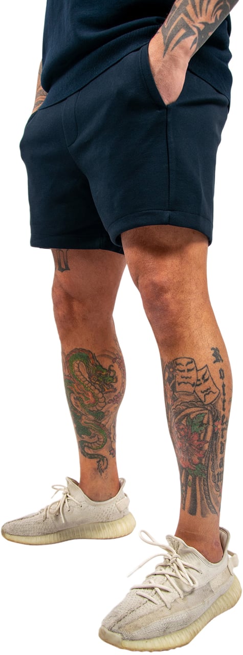 Lyle & Scott Pique Track Short Blauw