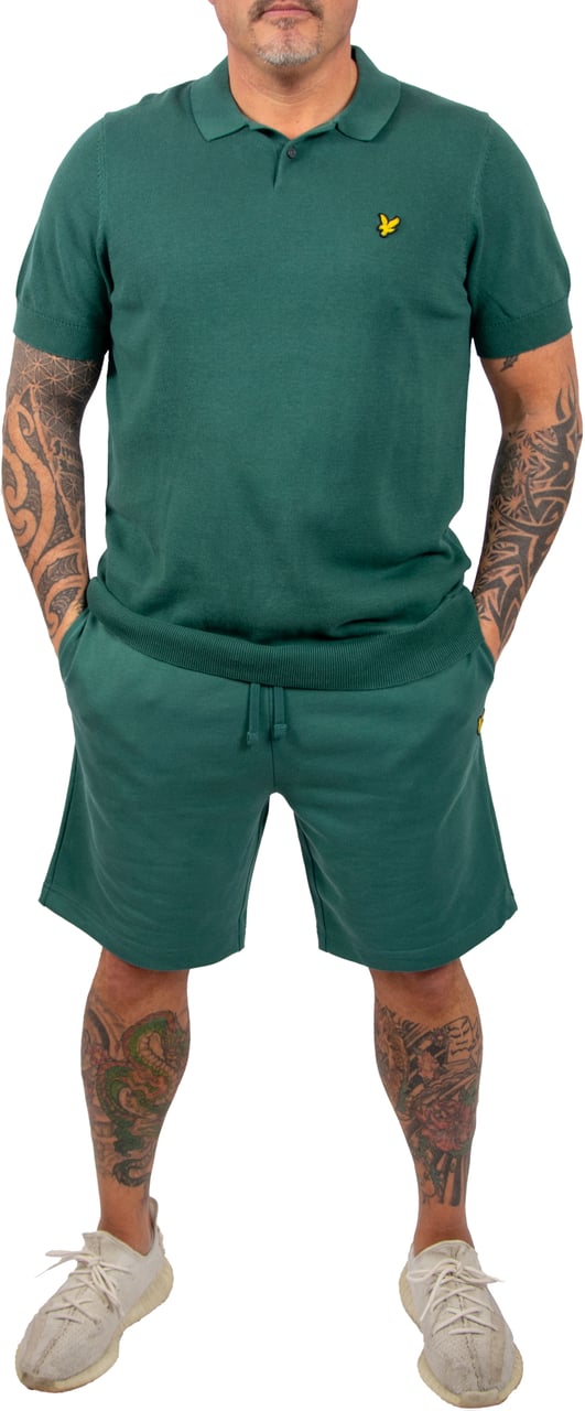 Lyle & Scott Lyle & Scott Plain Sweatshort Groen