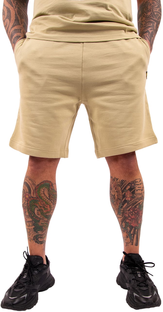 Lyle & Scott Plain Sweatshort Groen