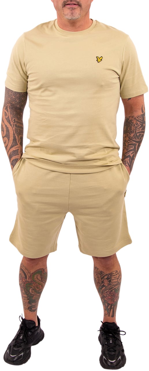Lyle & Scott Plain Sweatshort Groen