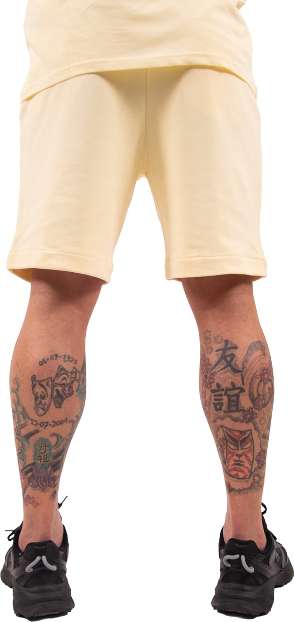 Lyle & Scott Superfine Sweatshort Geel