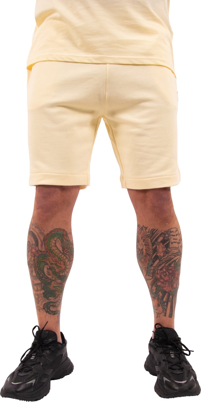 Lyle & Scott Superfine Sweatshort Geel