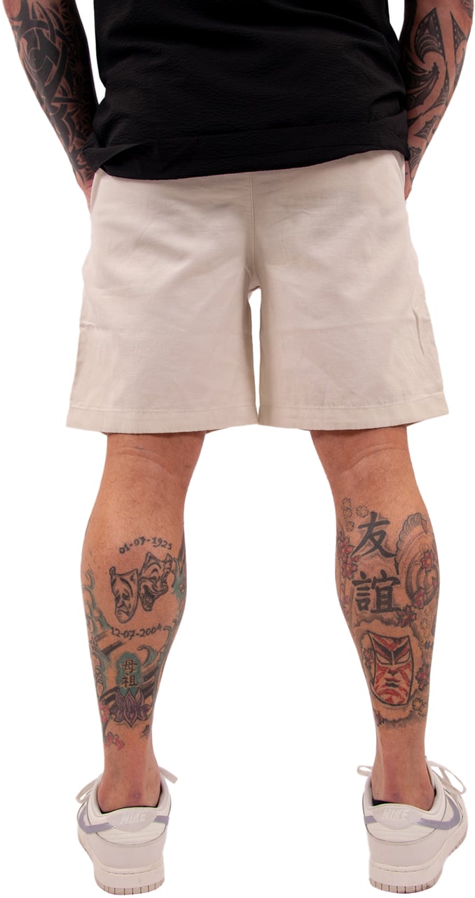 Lyle & Scott Linen Short Beige