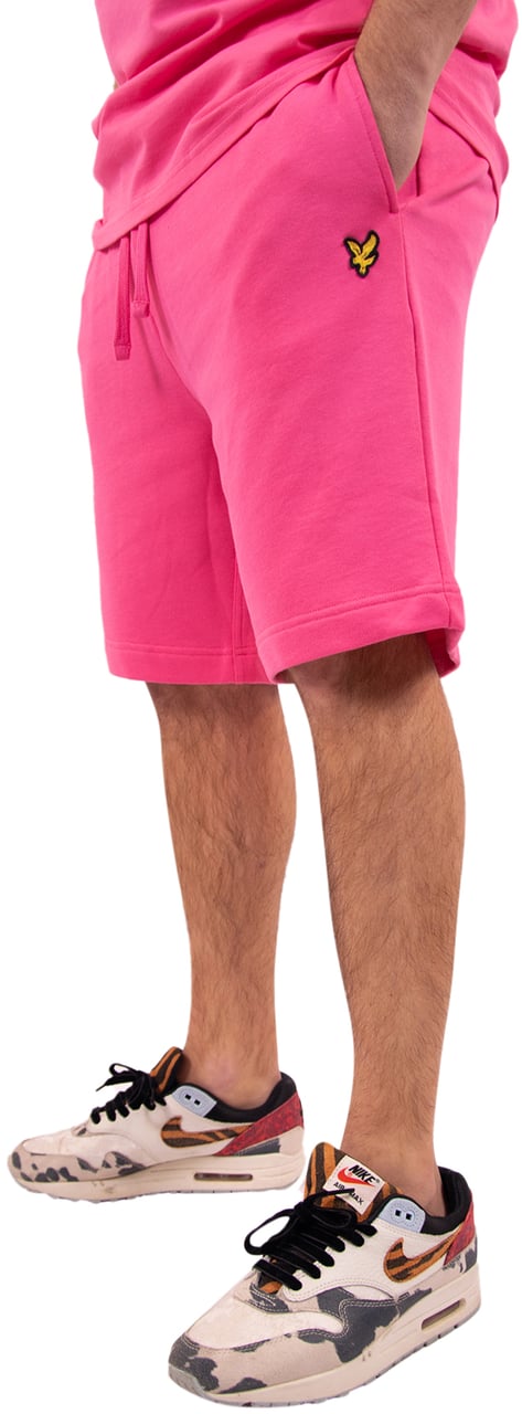 Lyle & Scott Plain Sweatshort Roze