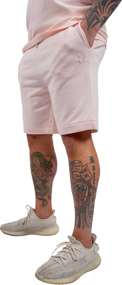Lyle & Scott Superfine Sweatshort Roze