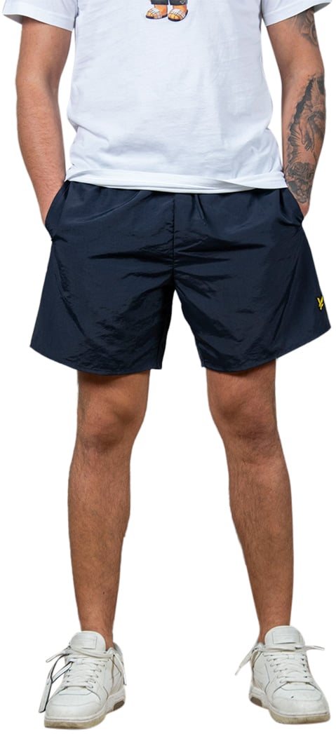 Lyle & Scott Lyle &amp; Scott Plain Swim Short Blauw