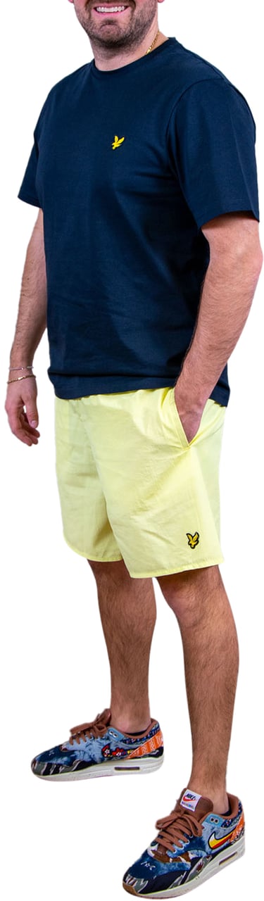 Lyle & Scott Plain Swim Short Geel