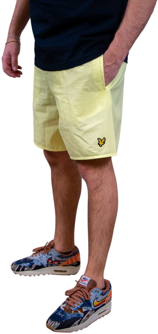 Lyle & Scott Plain Swim Short Geel