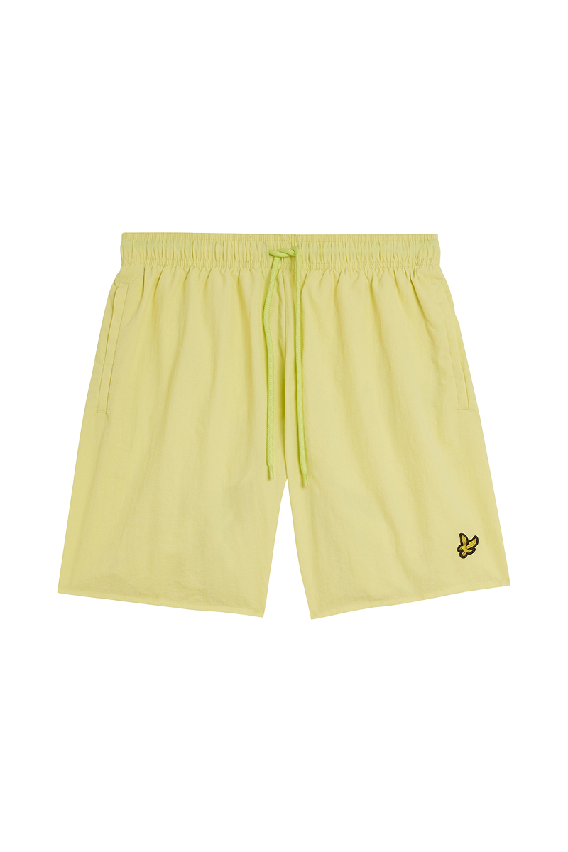 Lyle & Scott Lyle &amp; Scott Plain Swim Short Geel