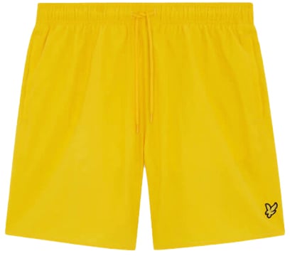 Lyle & Scott Plain Swimshort Geel