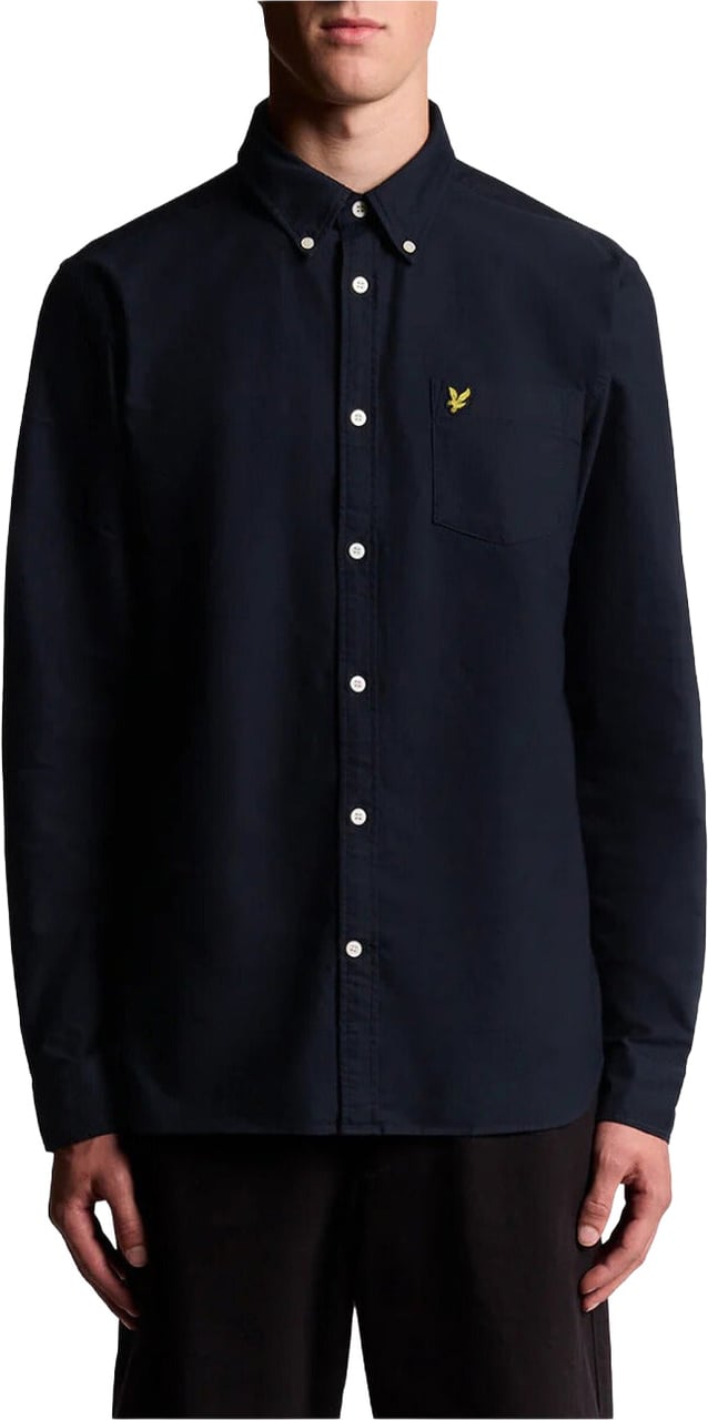 Lyle & Scott Men Shirt Blauw