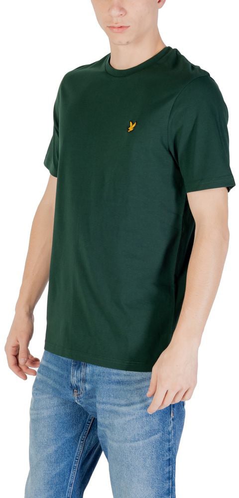 Lyle & Scott Green Cotton T-Shirt Groen