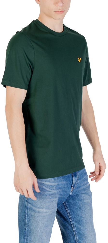 Lyle & Scott Green Cotton T-Shirt Groen