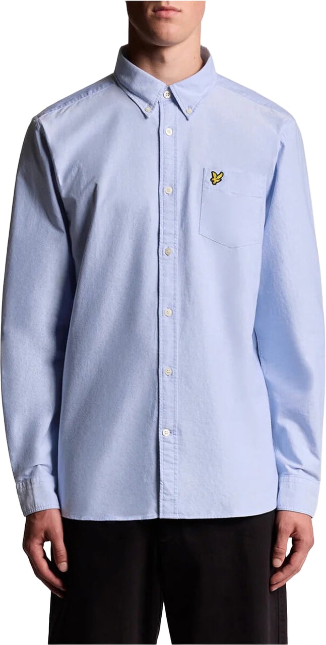 Lyle & Scott Men Shirt Blauw