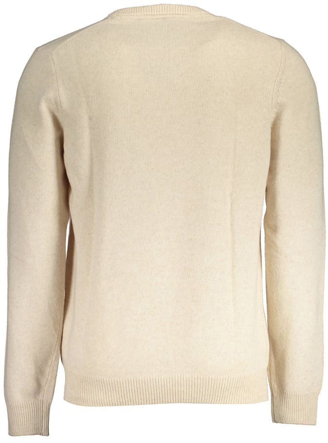 Lyle & Scott Lyle & Scott Beige Wool Men Sweater Beige