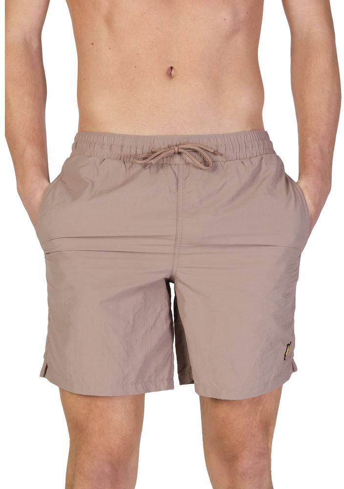 Lyle & Scott Beige Nylon Swim Shorts Beige