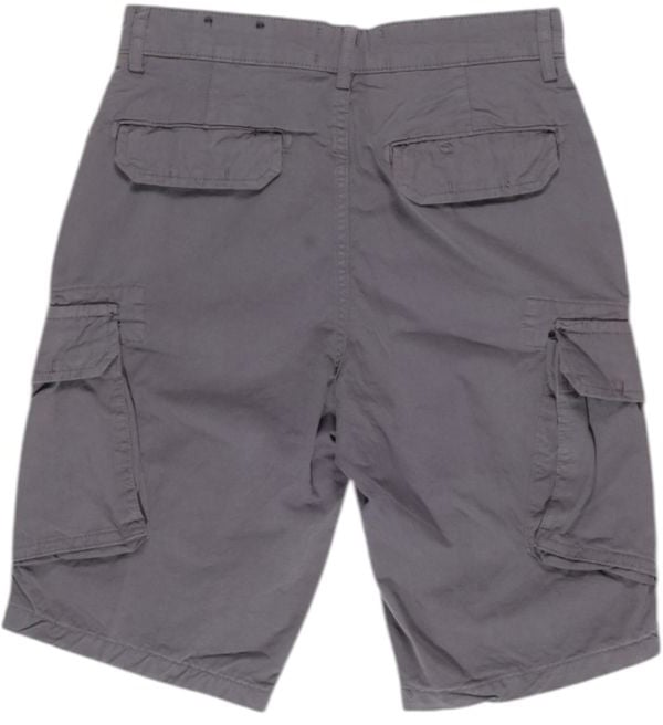 Lyle & Scott Gray Cotton Bermuda Shorts Grijs