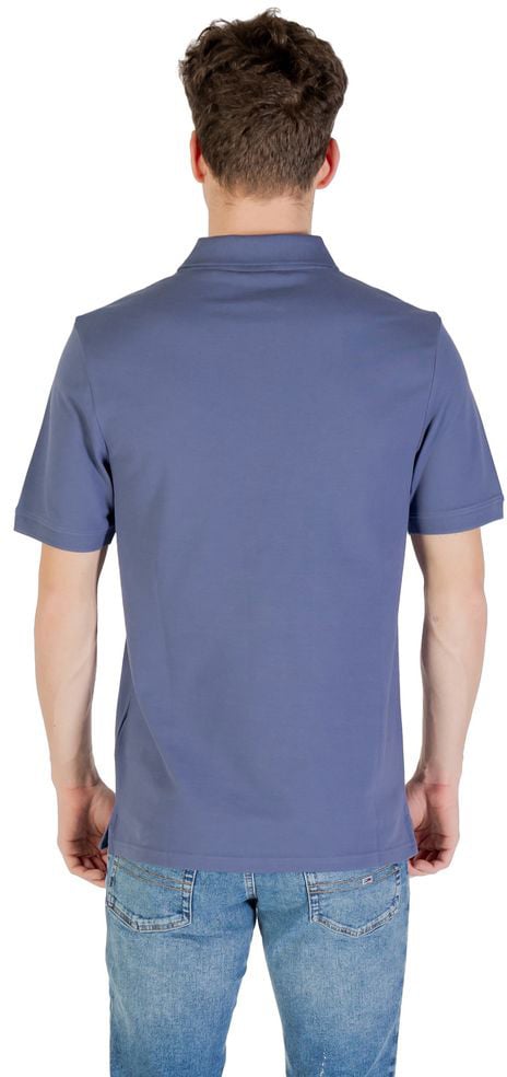 Lyle & Scott Blue Cotton Polo Shirt Blauw