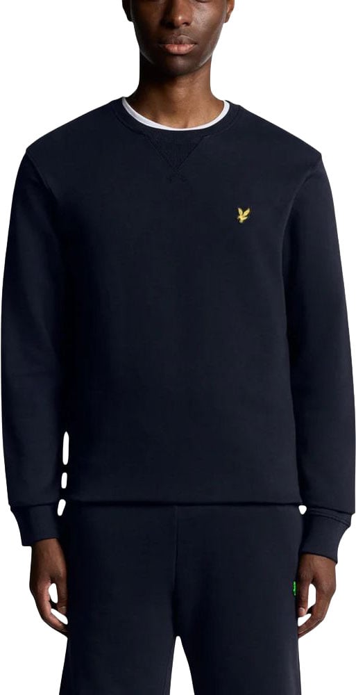 Lyle & Scott Blue Cotton Sweatshirt Blauw