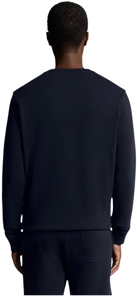 Lyle & Scott Blue Cotton Sweatshirt Blauw