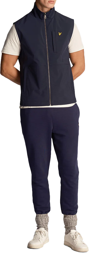 Lyle & Scott Lyle&scott Softshell Bodywarmers Donkerblauw Jk2004v Z271 Blauw