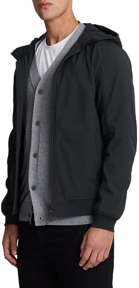 Lyle & Scott Lyle&scott Tonal Fleece Back Jackets Zwart Jk2110ton Zwart