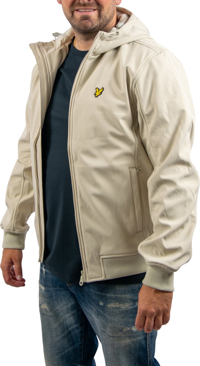 Lyle & Scott Lyle & Scott Fleece Back Softshell Beige