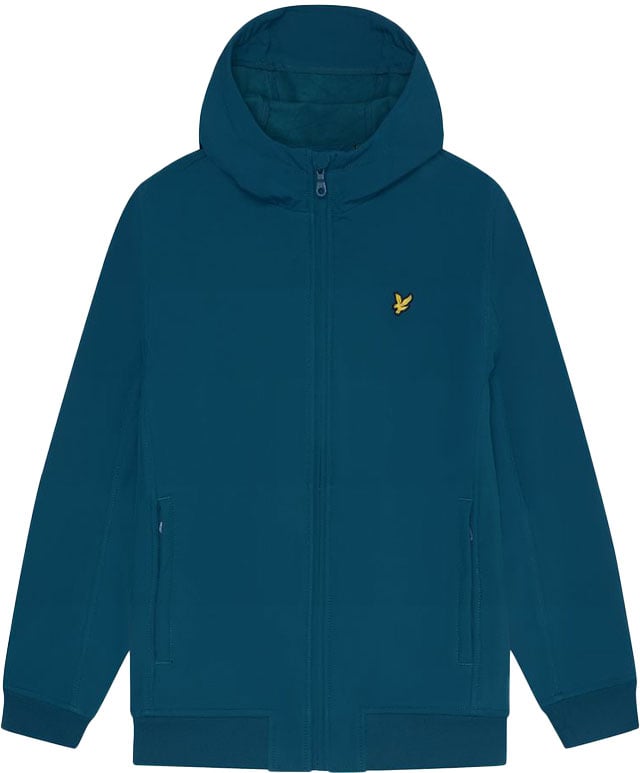 Lyle & Scott Lyle & Scott Fleece Back Softshell Jacket Blauw