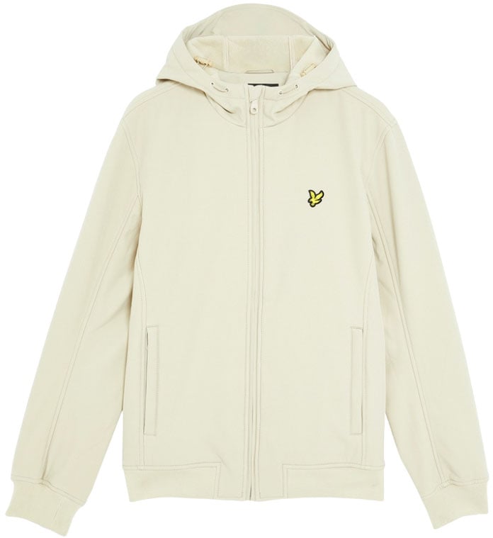 Lyle & Scott Lyle & Scott Fleece Back Softshell Beige