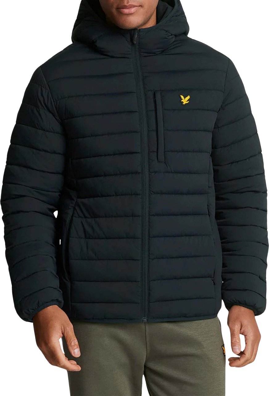 Lyle & Scott Stretch Lightweight Quilted Jas Blauw