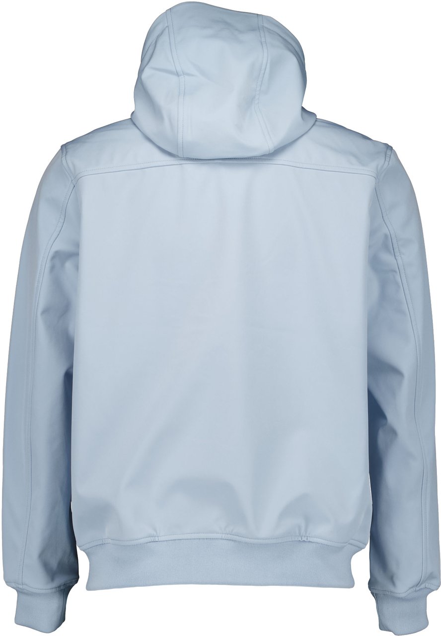 Lyle & Scott Lyle&scott Mesh Back Softshell Jacket Jackets Lichtblauw Jk2200v Blauw