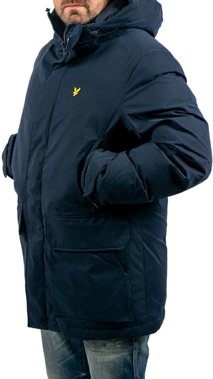 Lyle & Scott Membrane Parka Blauw