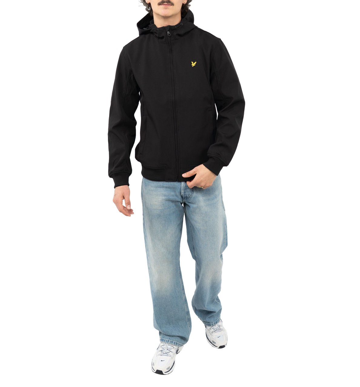 Lyle & Scott Zip Through Hooded Jas Grijs