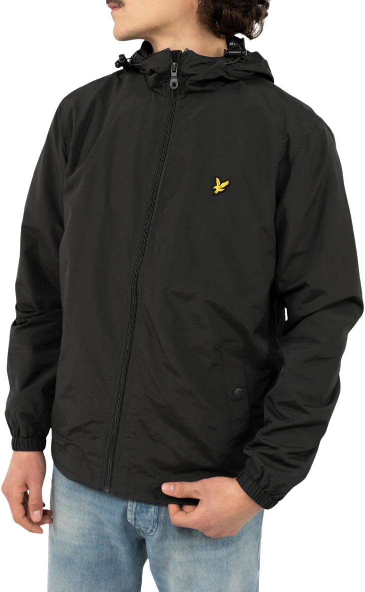 Lyle & Scott Zip Through Hooded Jas Grijs