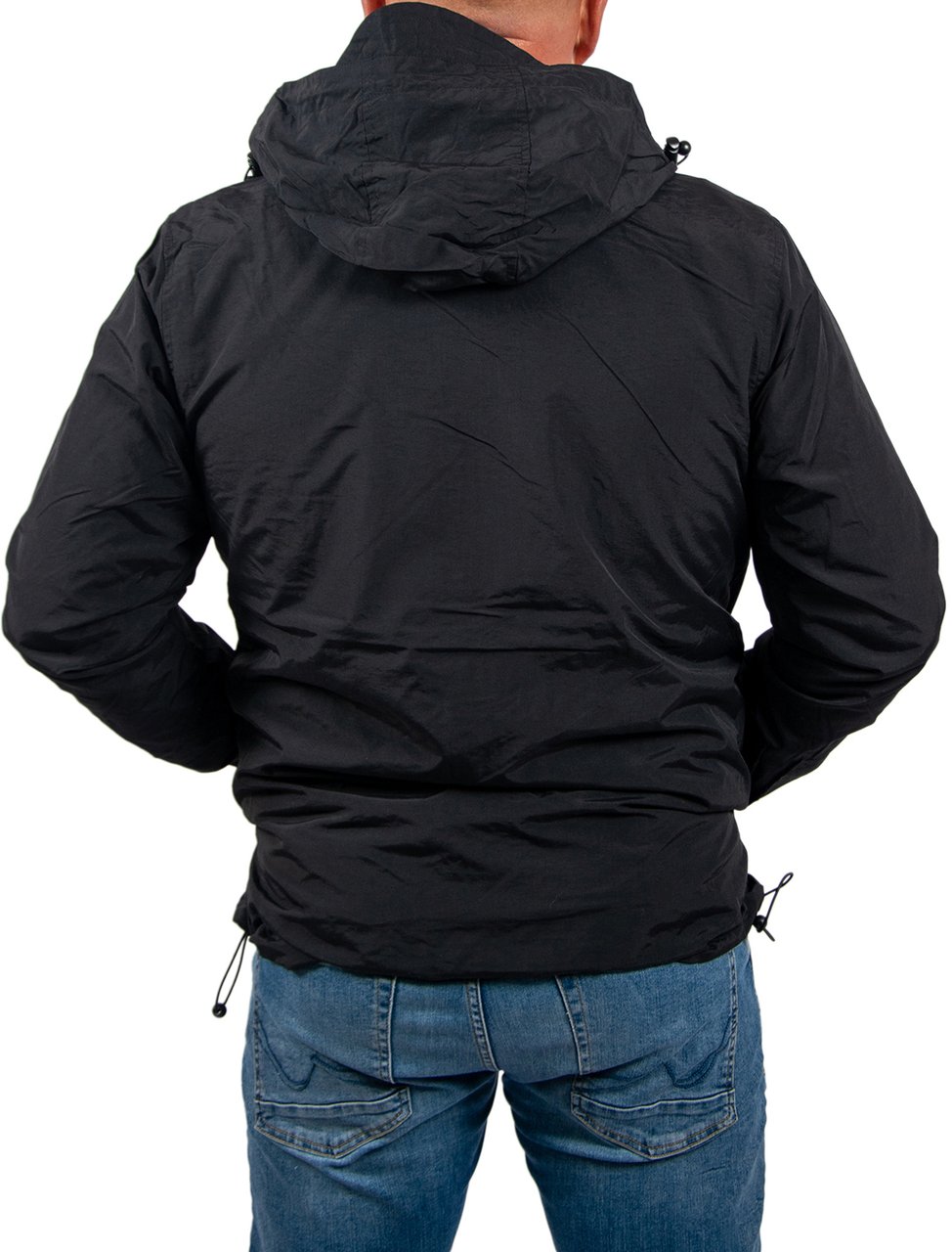 Lyle & Scott Zip Through Hooded Jacket Zwart