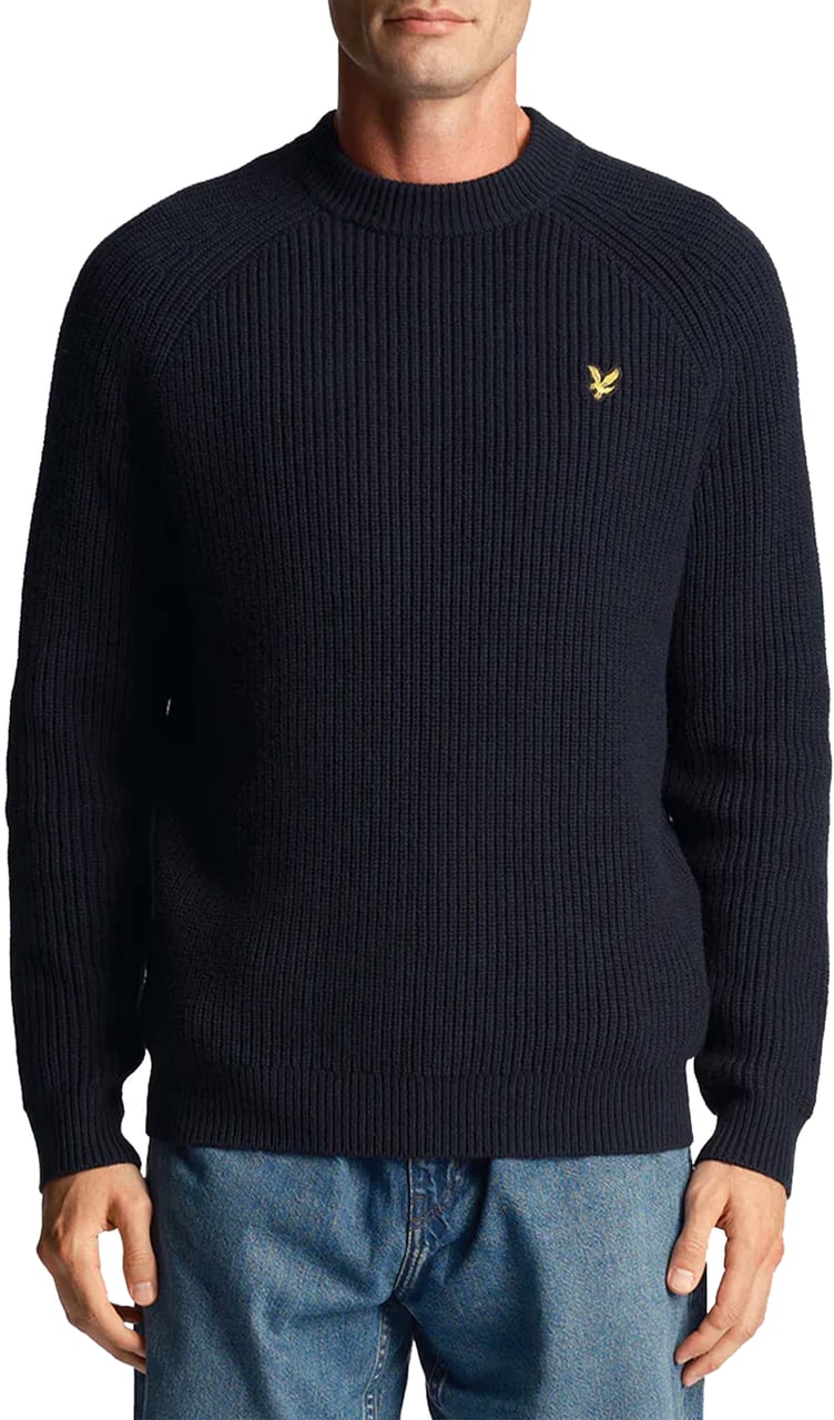 Lyle & Scott Lyle&scott  Truien Donkerblauw Kn1701v Z271 Blauw