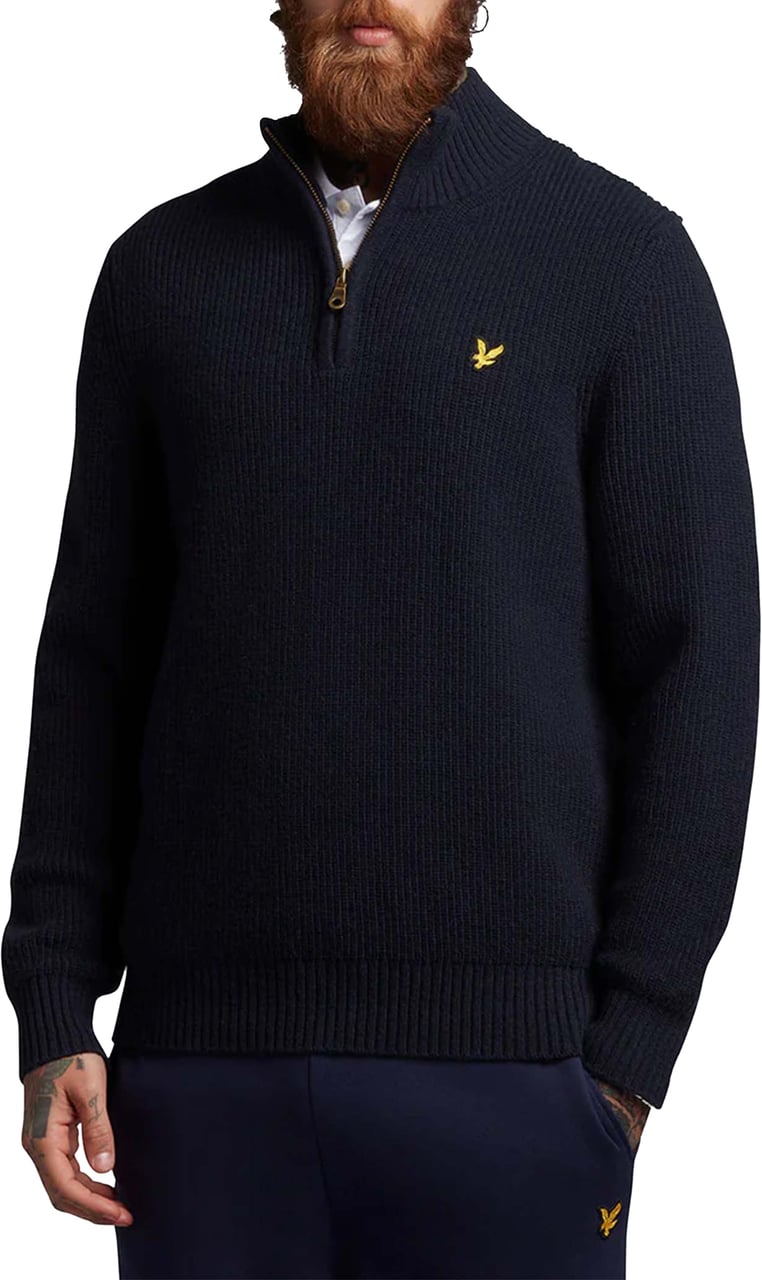 Lyle & Scott Lyle&scott  Truien Donkerblauw Kn1712v Z271 Blauw