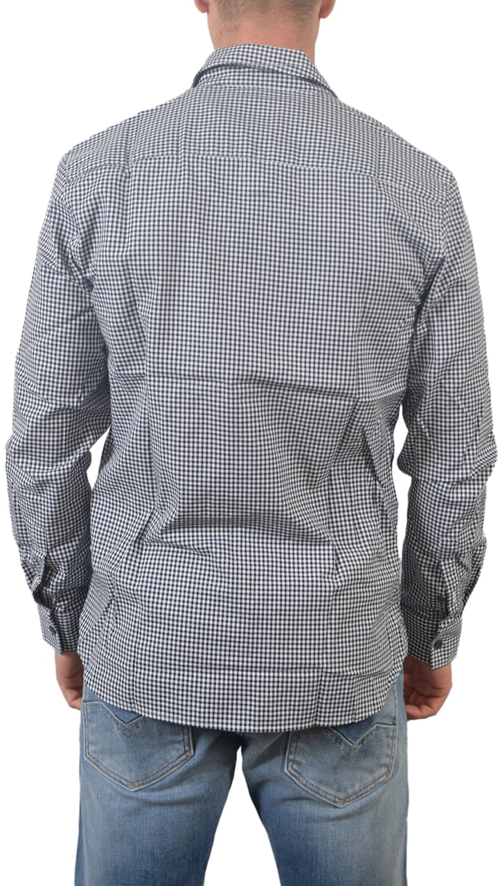 Lyle & Scott Shepherd Check Shirt Blauw