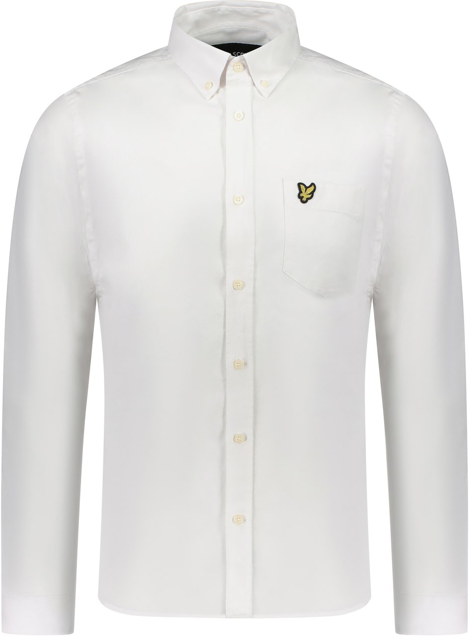 Lyle & Scott Overhemd Wit Wit