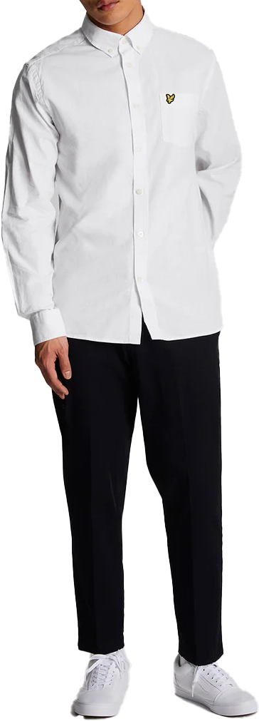 Lyle & Scott Lyle&scott Linen Lange Mouw Overhemden Wit Lw2004v 626 Wit