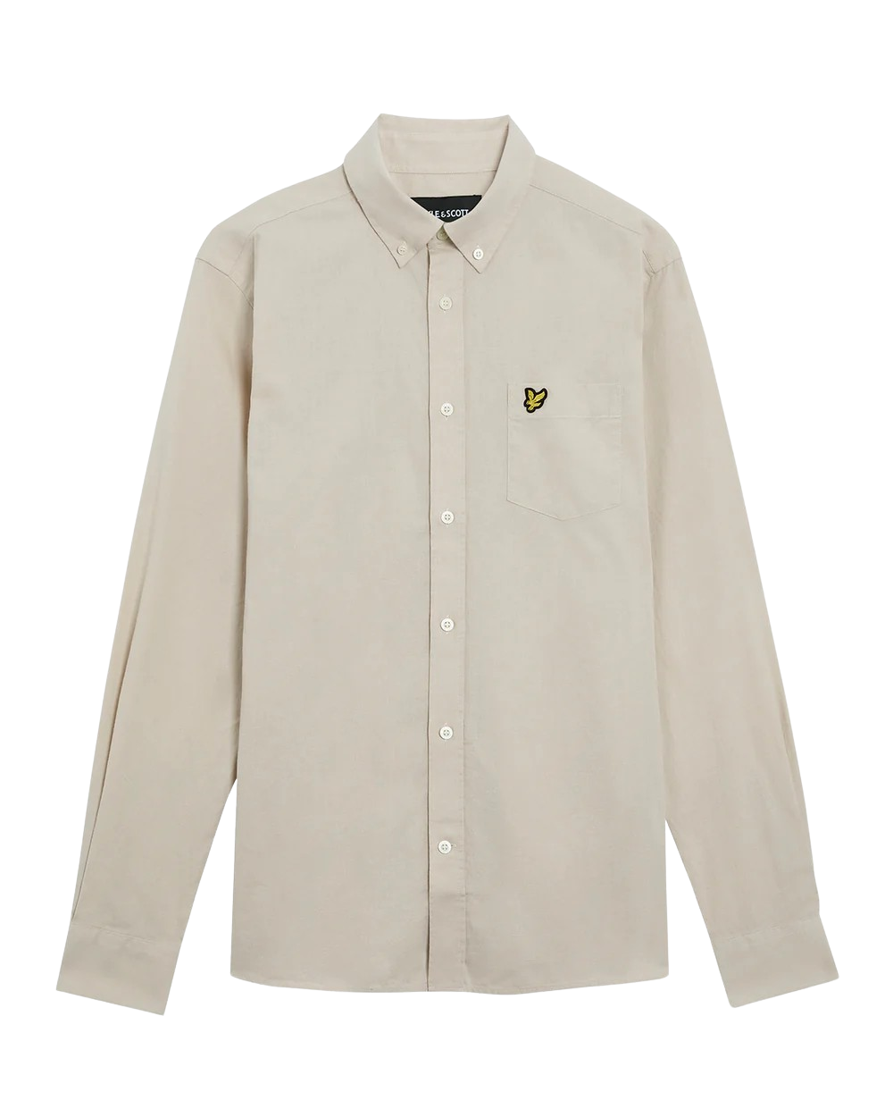 Lyle & Scott Lyle&scott Linen Lange Mouw Overhemden Beige Lw2004v W870 Beige