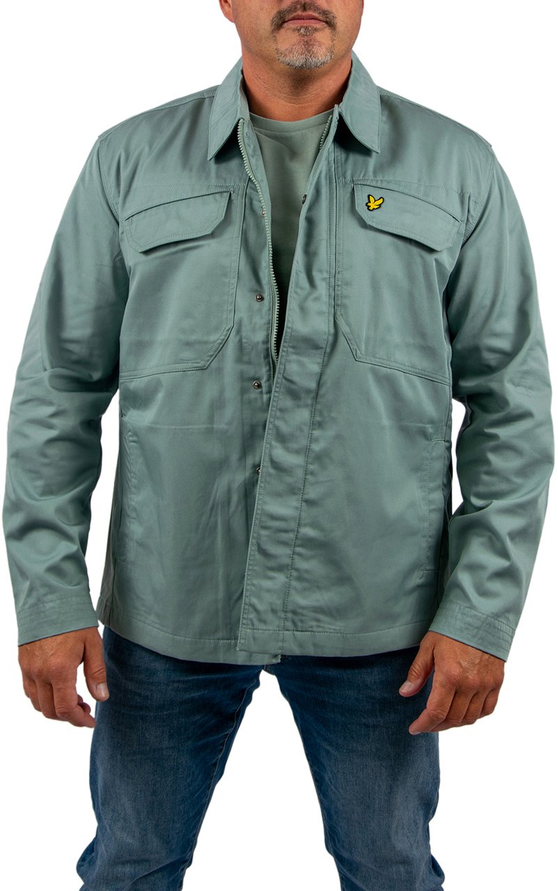 Lyle & Scott Multi Pocket Overshirt Groen