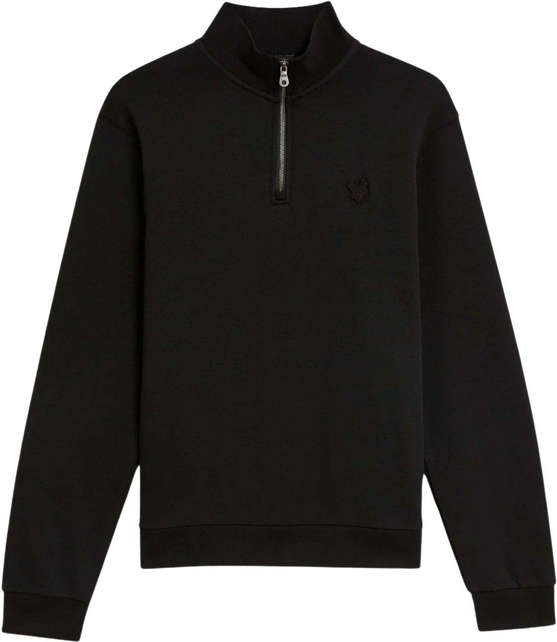 Lyle & Scott Lyle&scott Tonal Eagle Quarter Zip Sweaters Zwart Ml2022ton Zwart