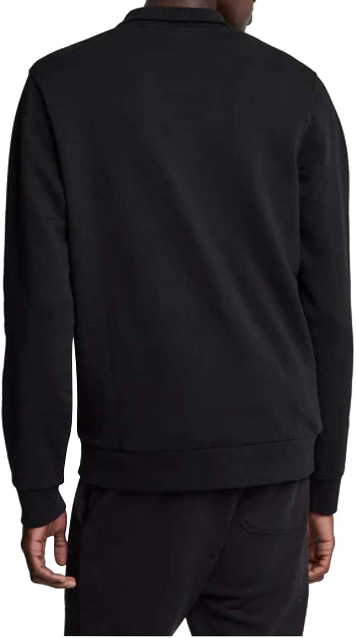 Lyle & Scott Lyle&scott Tonal Eagle Quarter Zip Sweaters Zwart Ml2022ton Zwart