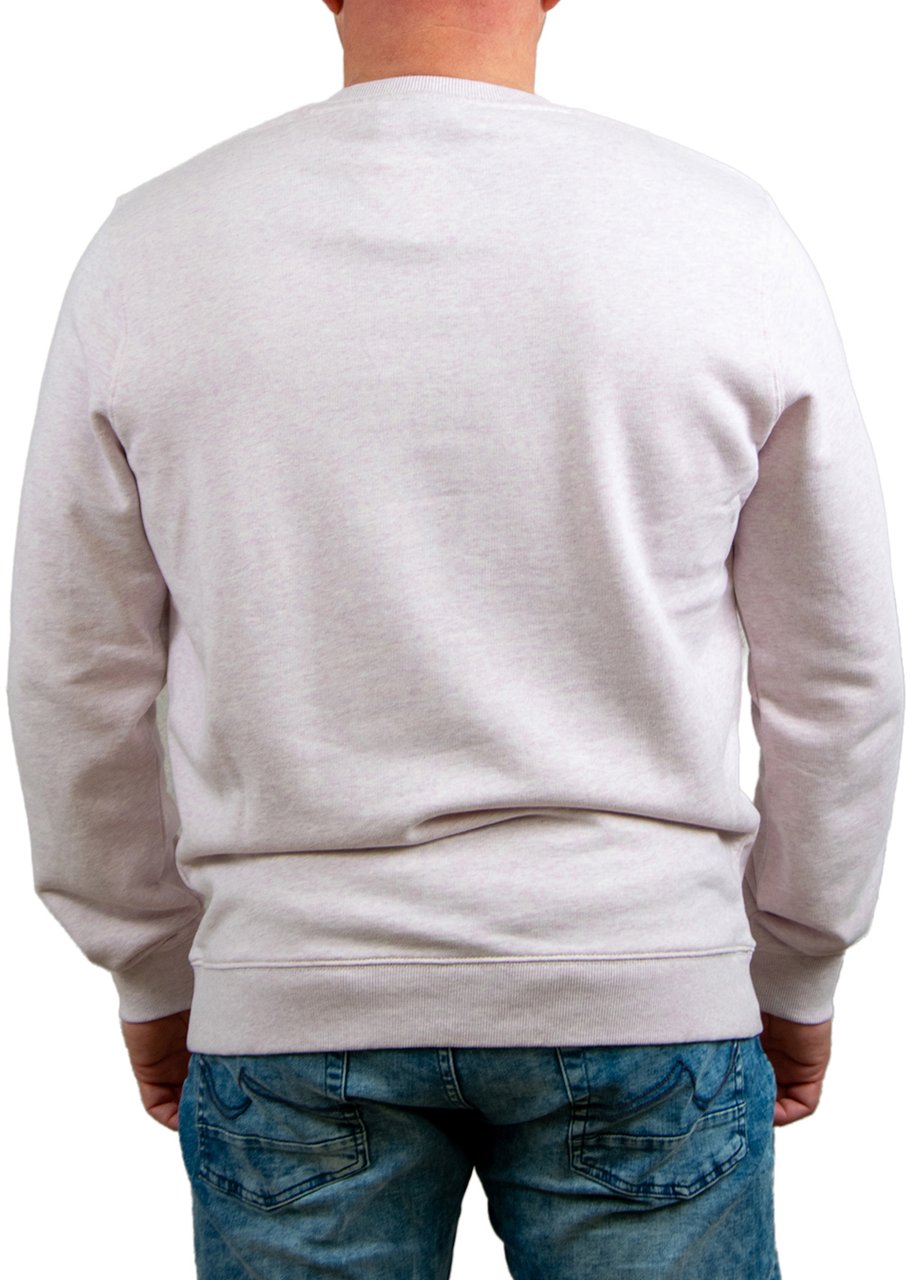 Lyle & Scott Heathered Crew Neck Sweatshirt Roze