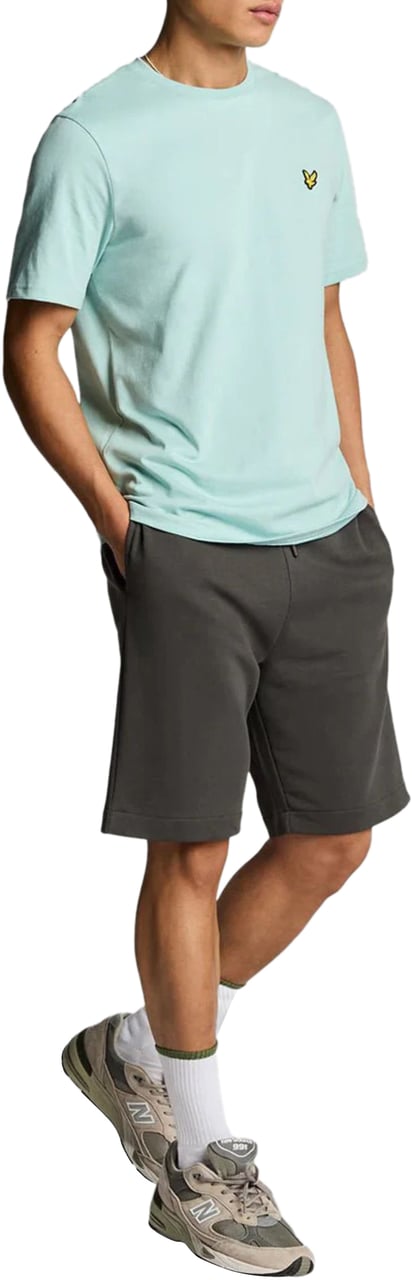 Lyle & Scott Lyle&scott Superfine Shorts Donkergrijs Ml2254ton Grijs