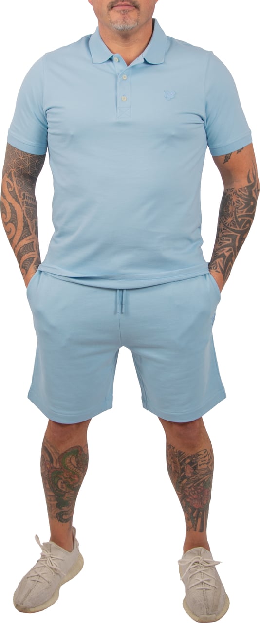 Lyle & Scott Superfine Sweatshort Blauw